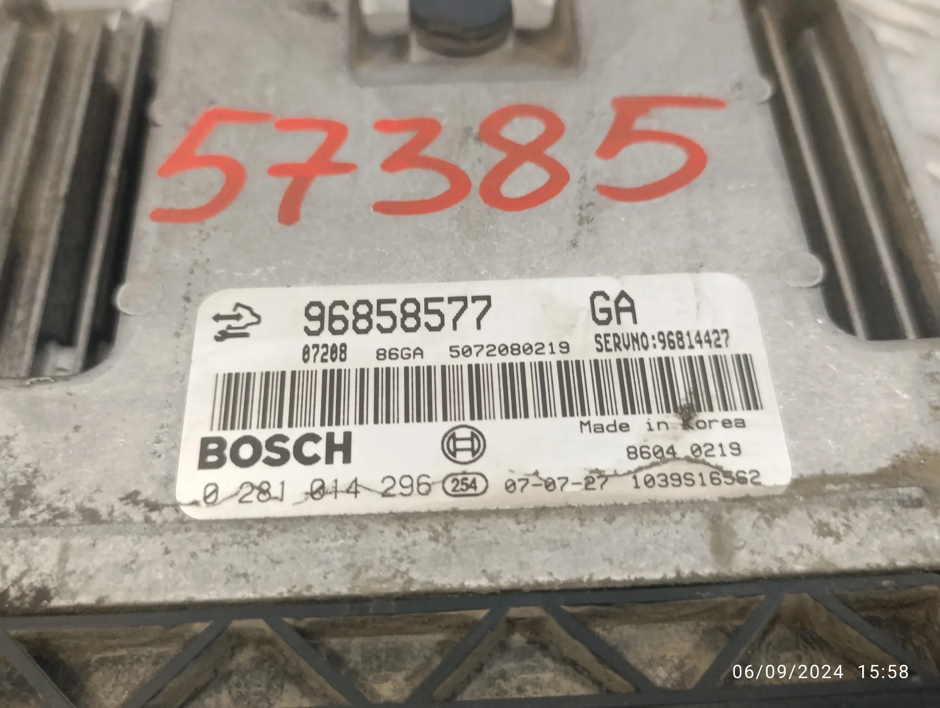 Centralita Motor Uce para Opel Antara