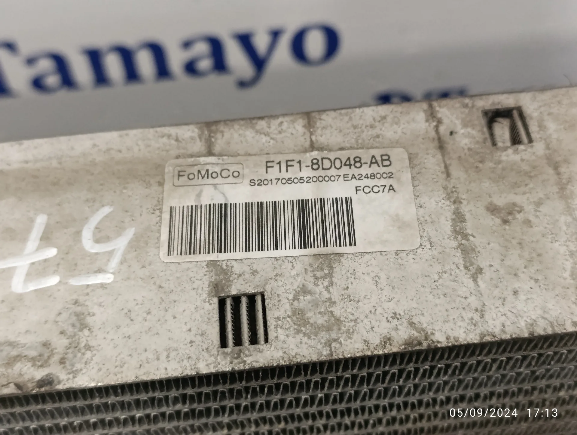 Intercooler para Ford Focus Lim.