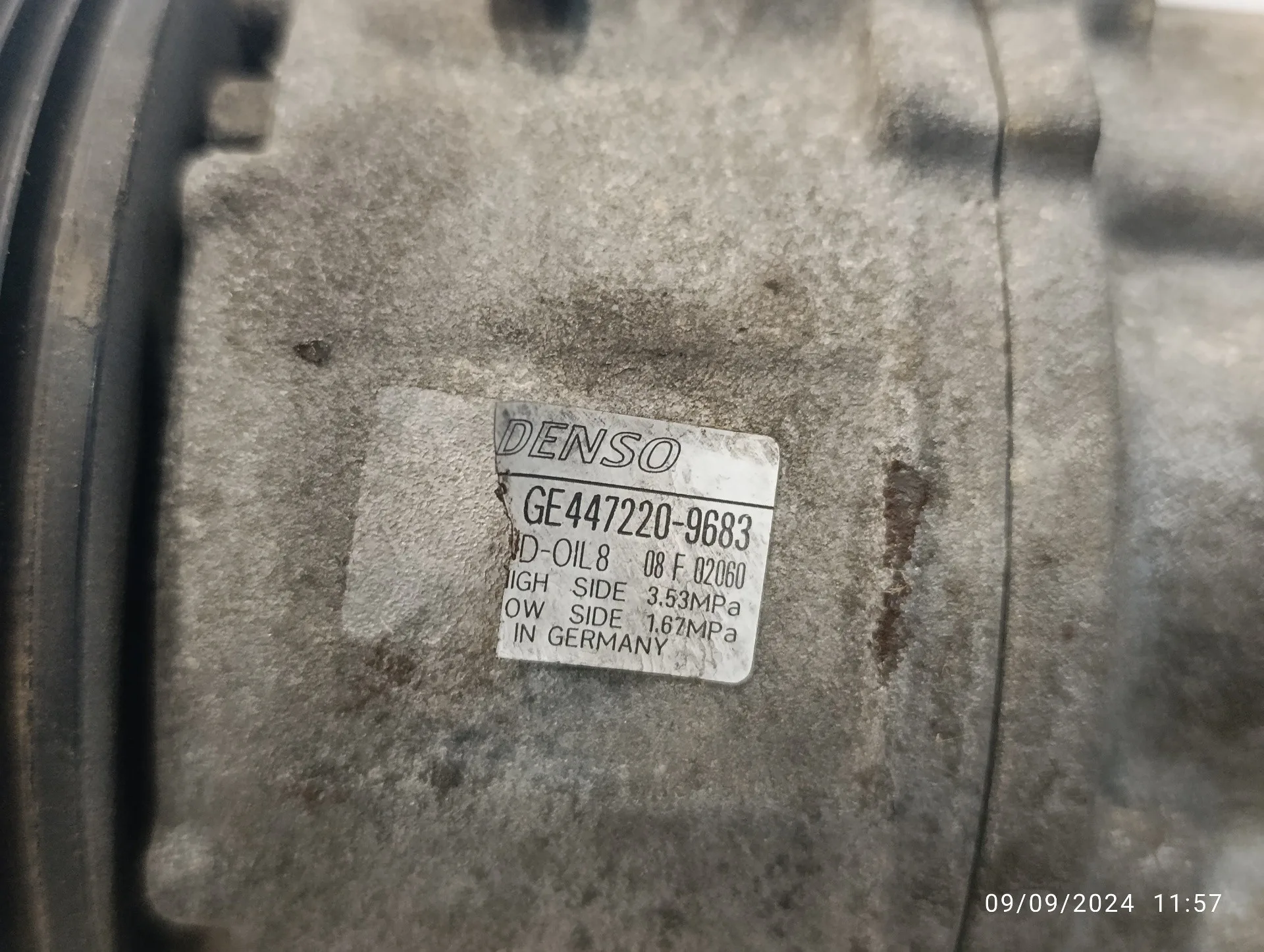 Compresor Aire Acondicionado para Mitsubishi Colt Berlina 5 (Z30A)