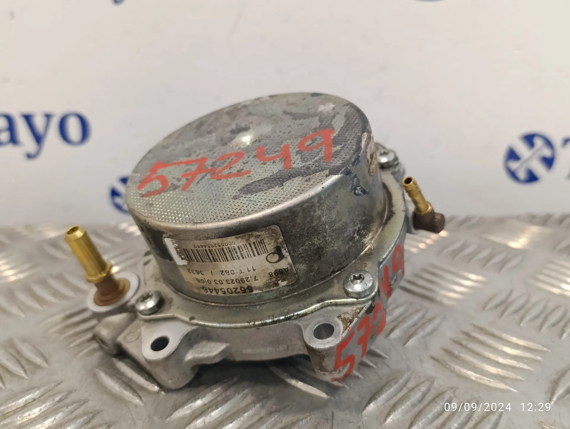 Depresor Freno / Bomba Vacio para Opel Astra J Lim.