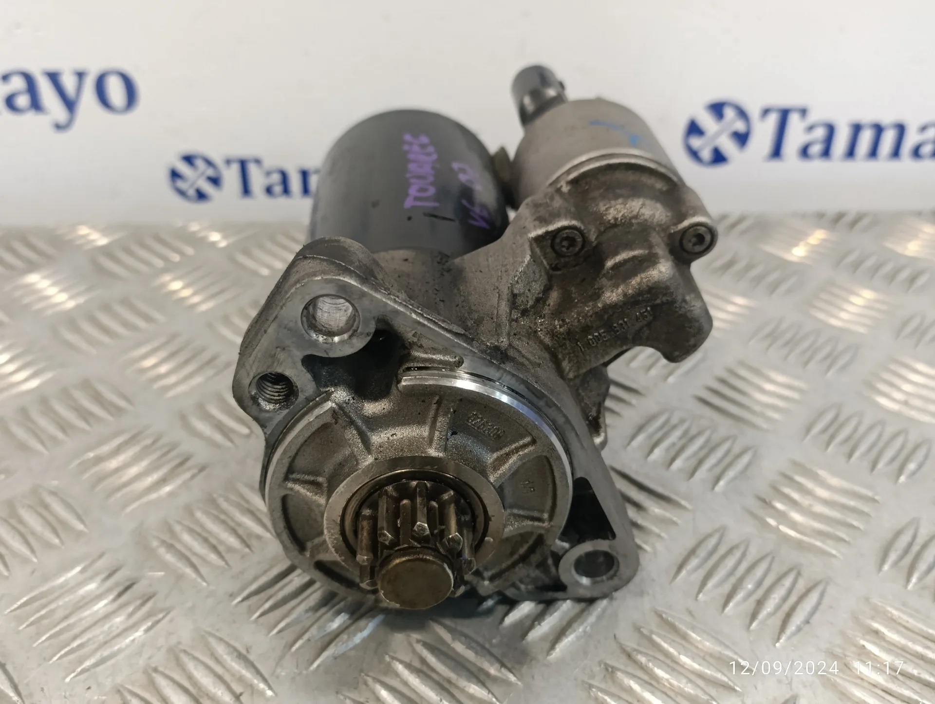 Motor Arranque para Volkswagen Touareg (7La)