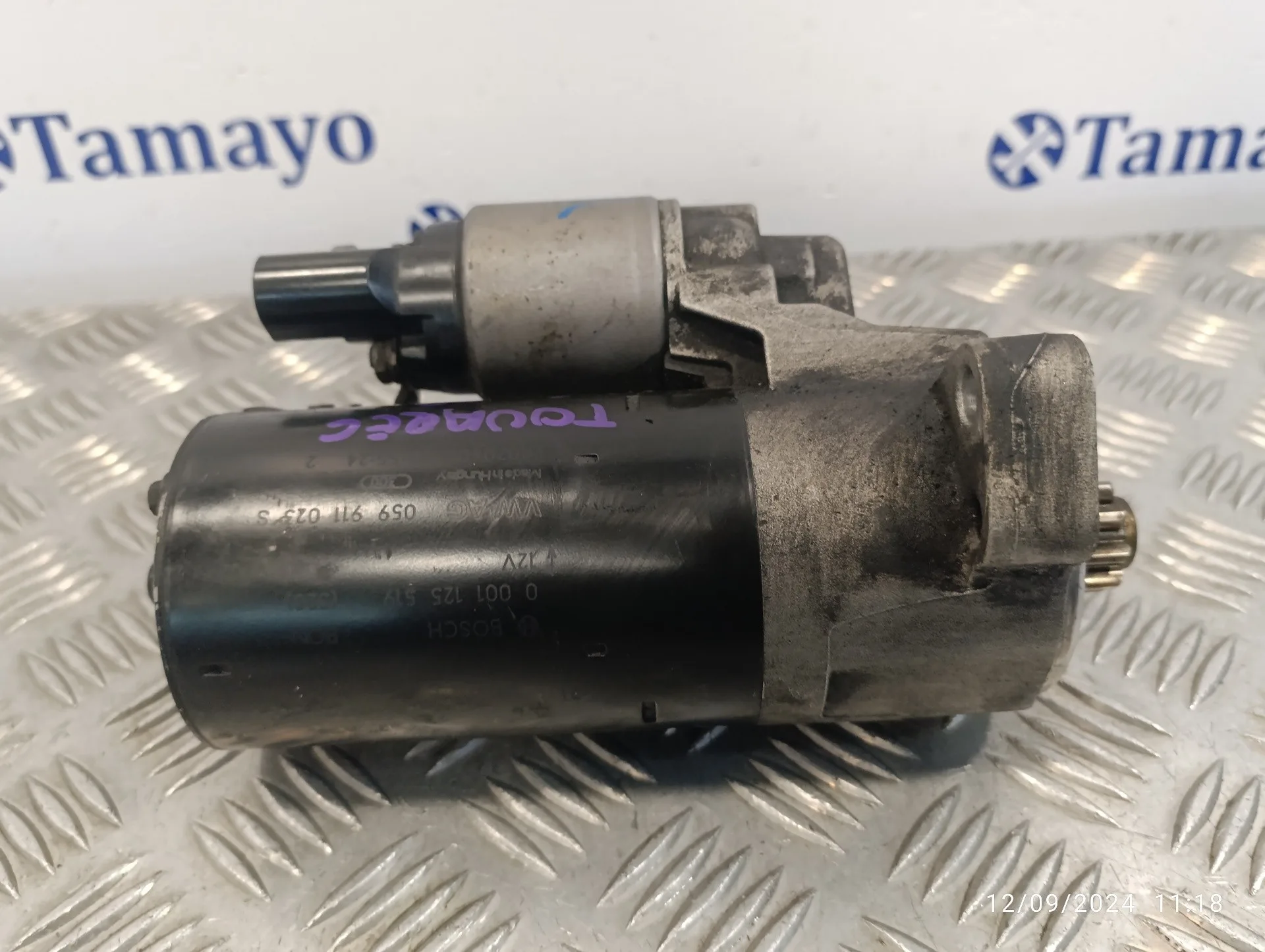 Motor Arranque para Volkswagen Touareg (7La)