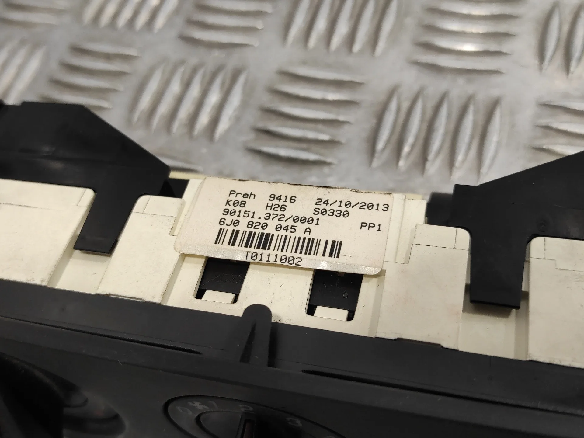 Mando Calefaccion / Aire Acondicionado para Seat Ibiza (6J5)