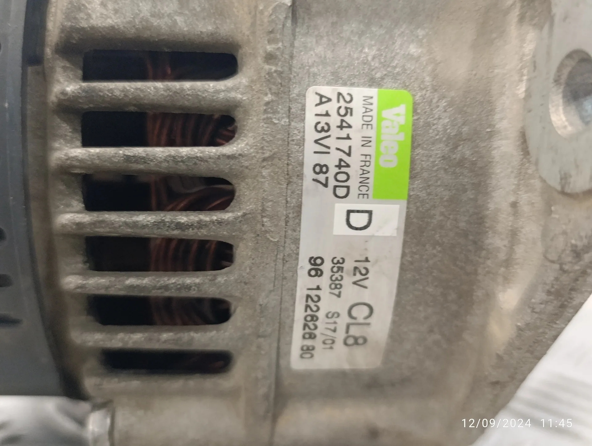 Alternador para Fiat Ducato Caja Cerrada 14 (Desde 03.94)