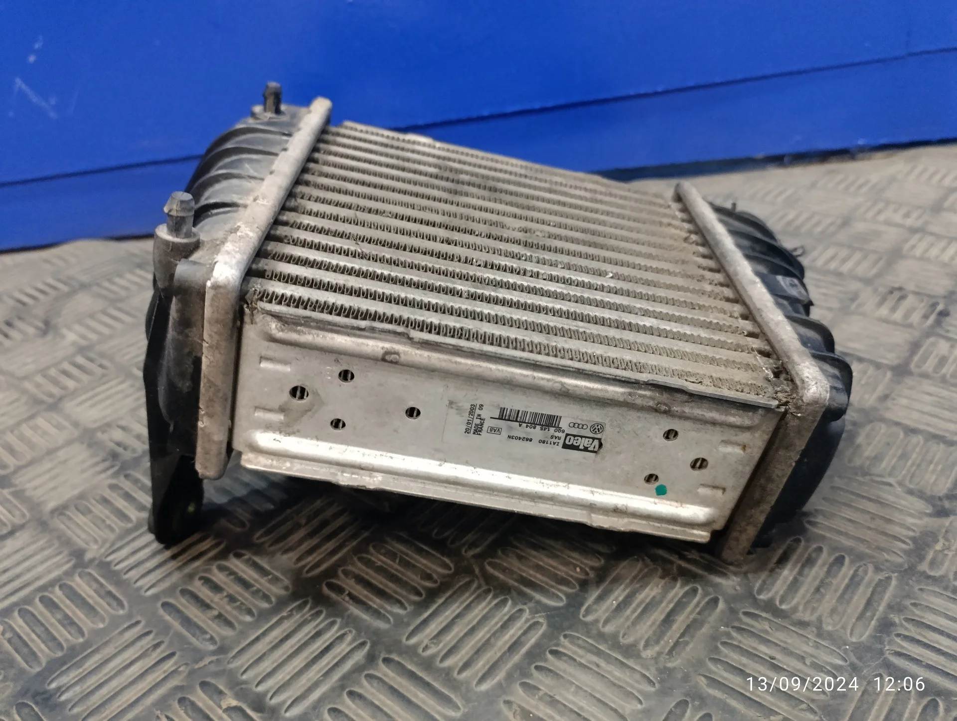 Intercooler para Volkswagen Polo (9N1)
