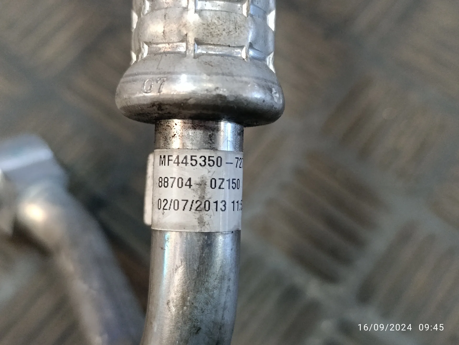 Tubos Aire Acondicionado para Toyota Auris (_E18_)