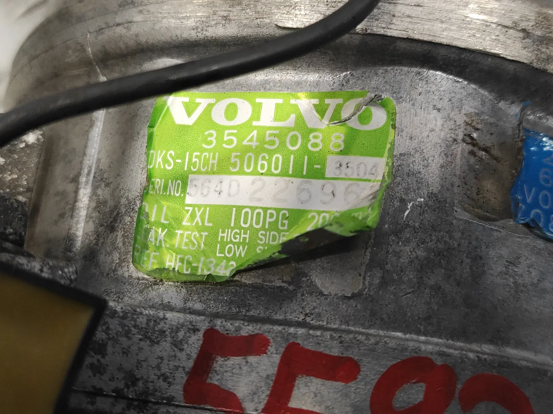 Compresor Aire Acondicionado para Volvo Serie 850