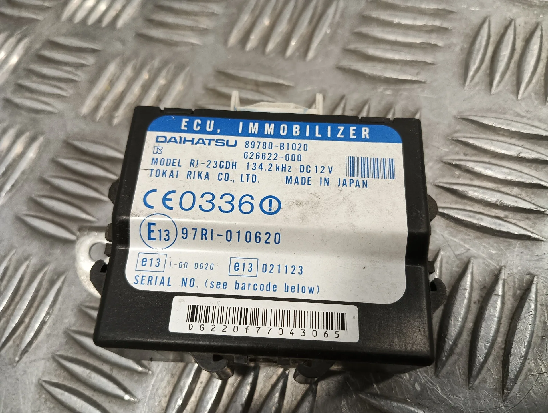 Modulo Electronico para Subaru Justy J13