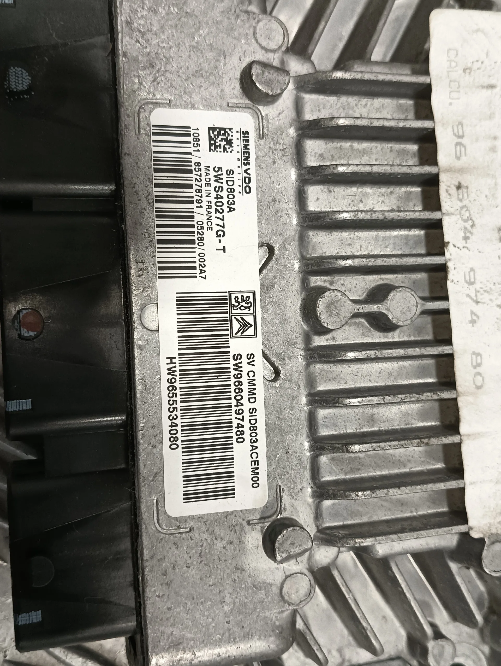 Centralita Motor Uce para Citroën C4 Coupe