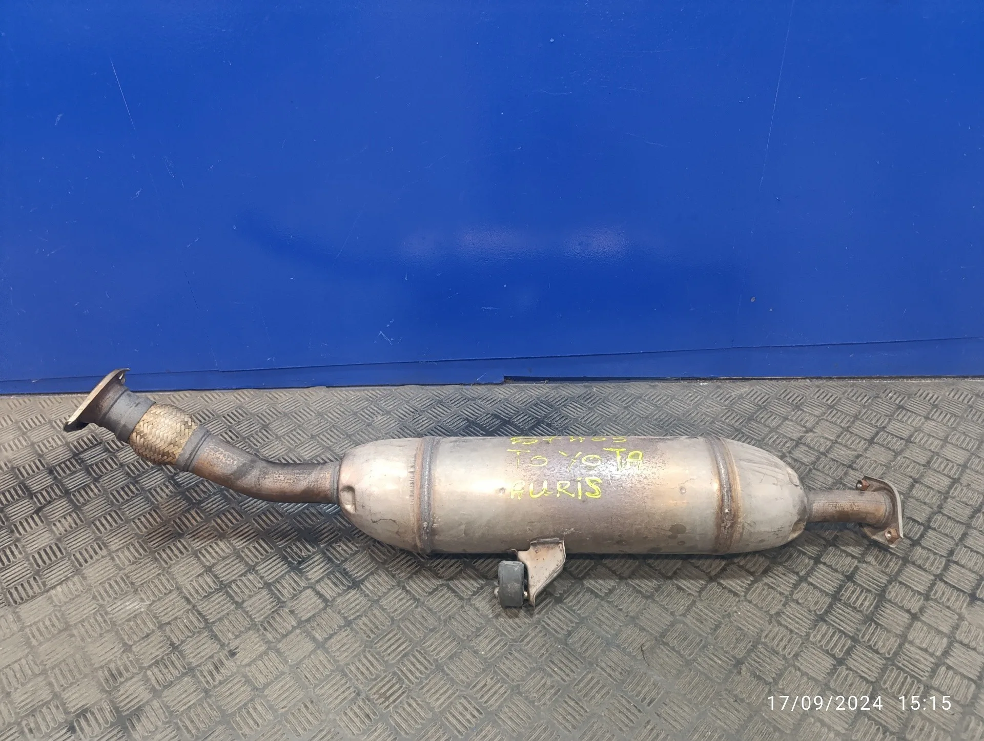 Tubo Escape Central para Toyota Auris (_E18_)
