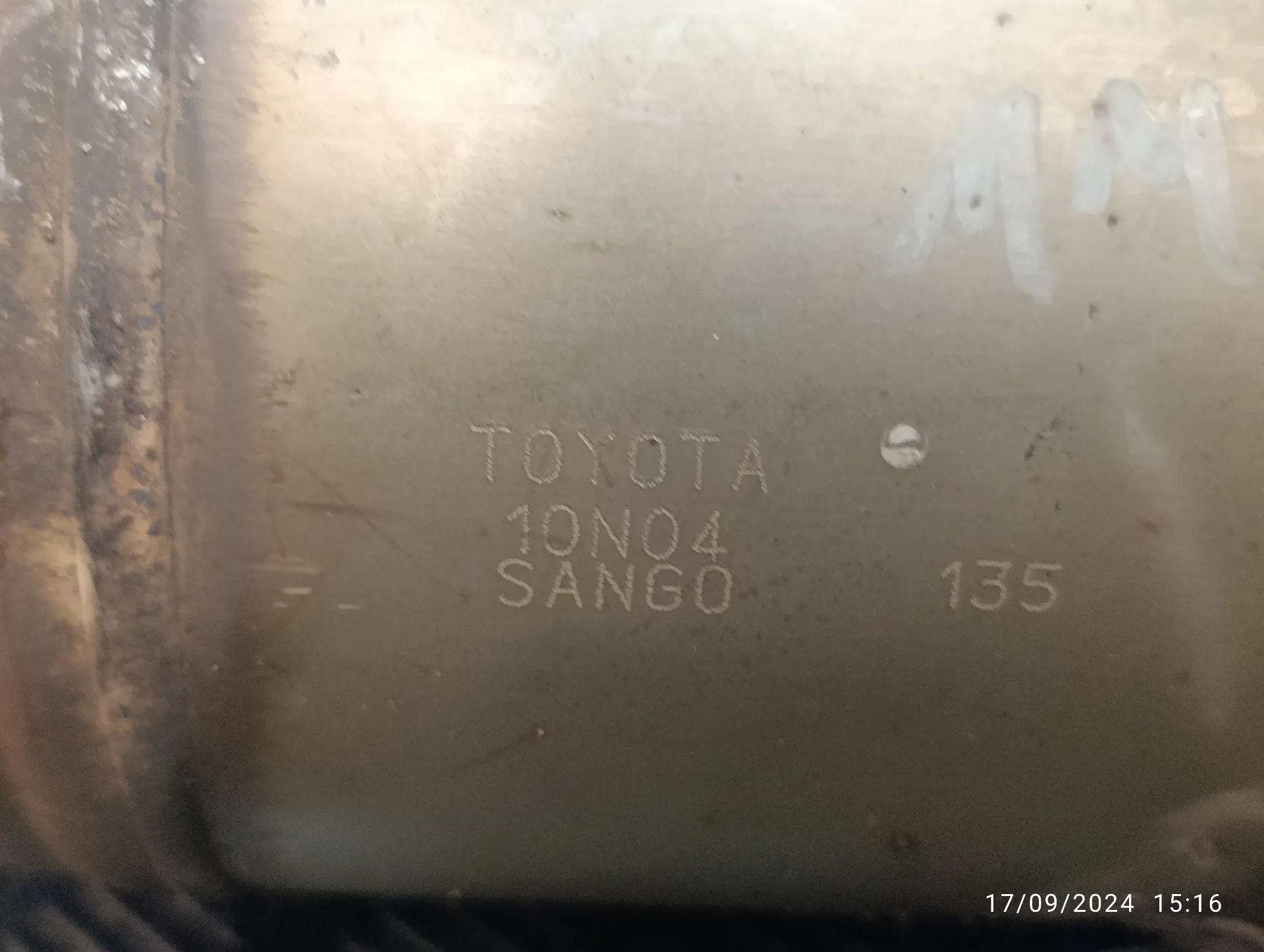 Tubo Escape Central para Toyota Auris (_E18_)