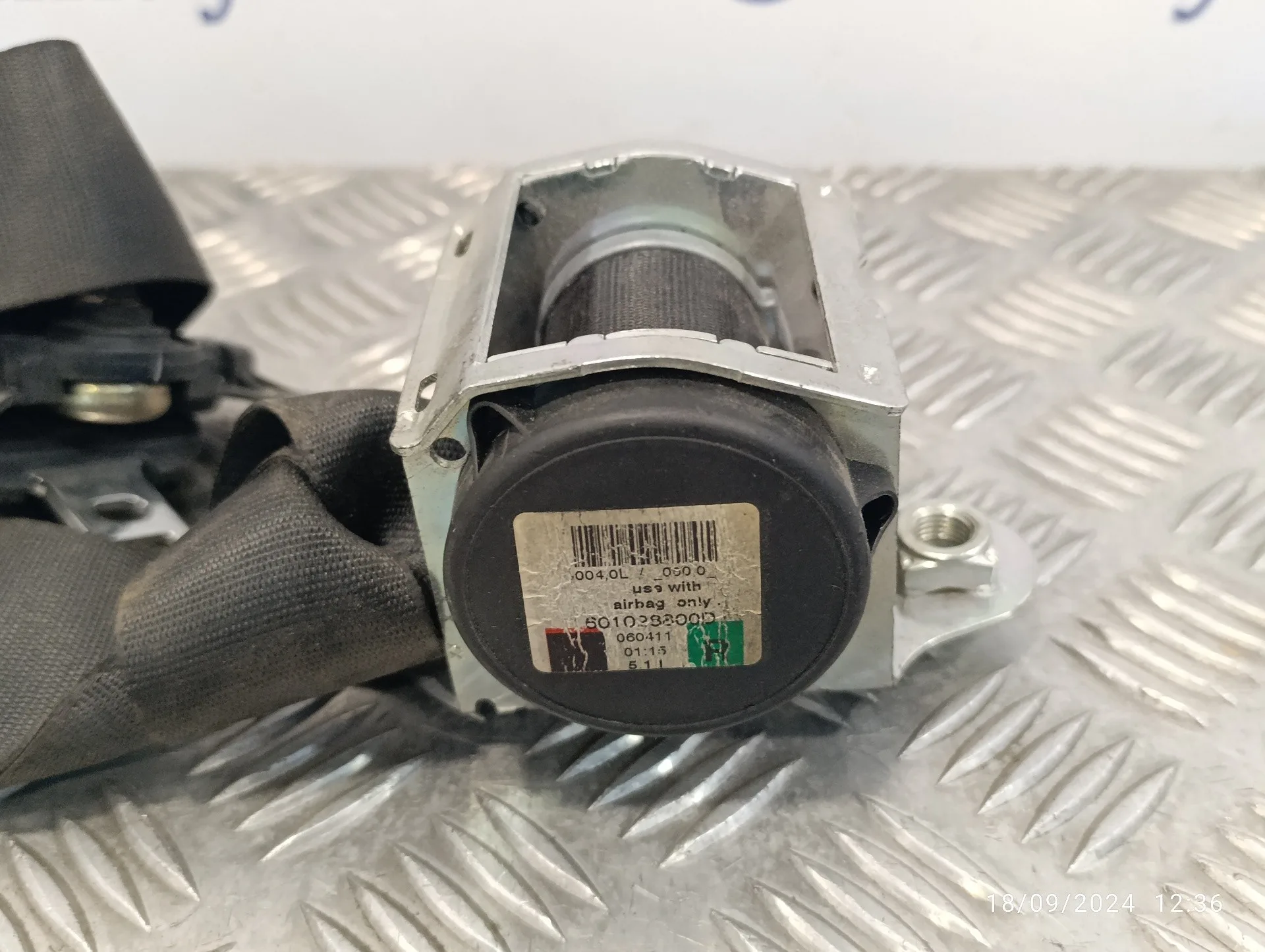 Cinturon Seguridad Delantero Derecho para Bmw Mini (R50,R53)