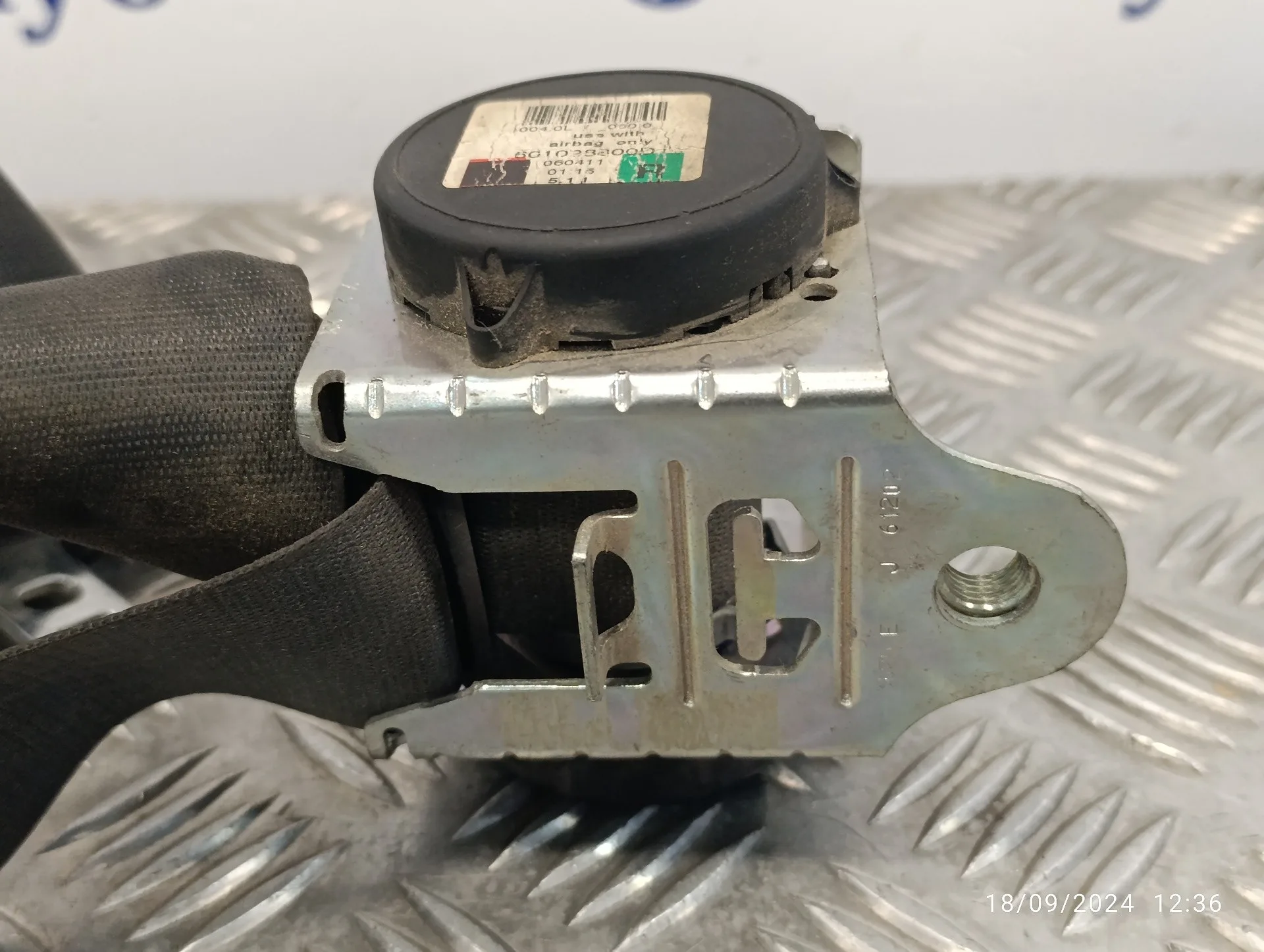 Cinturon Seguridad Delantero Derecho para Bmw Mini (R50,R53)