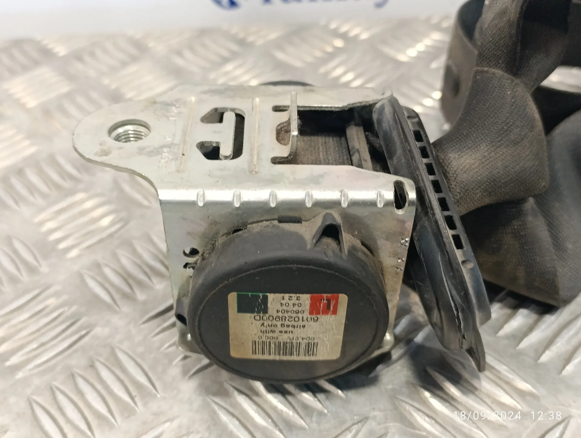 Cinturon Seguridad Delantero Izquierdo para Bmw Mini (R50,R53)