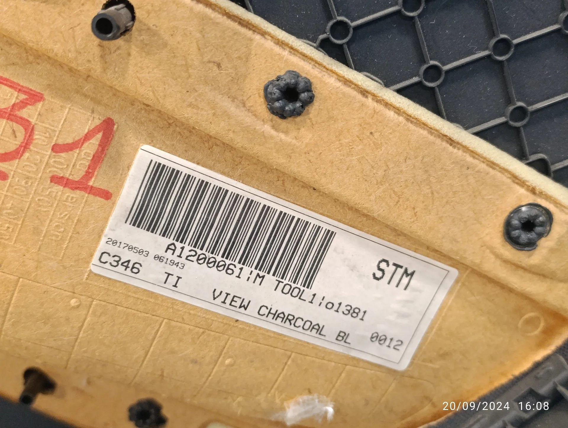 Guarnecido Puerta Trasera Izquierda para Ford Focus Lim.