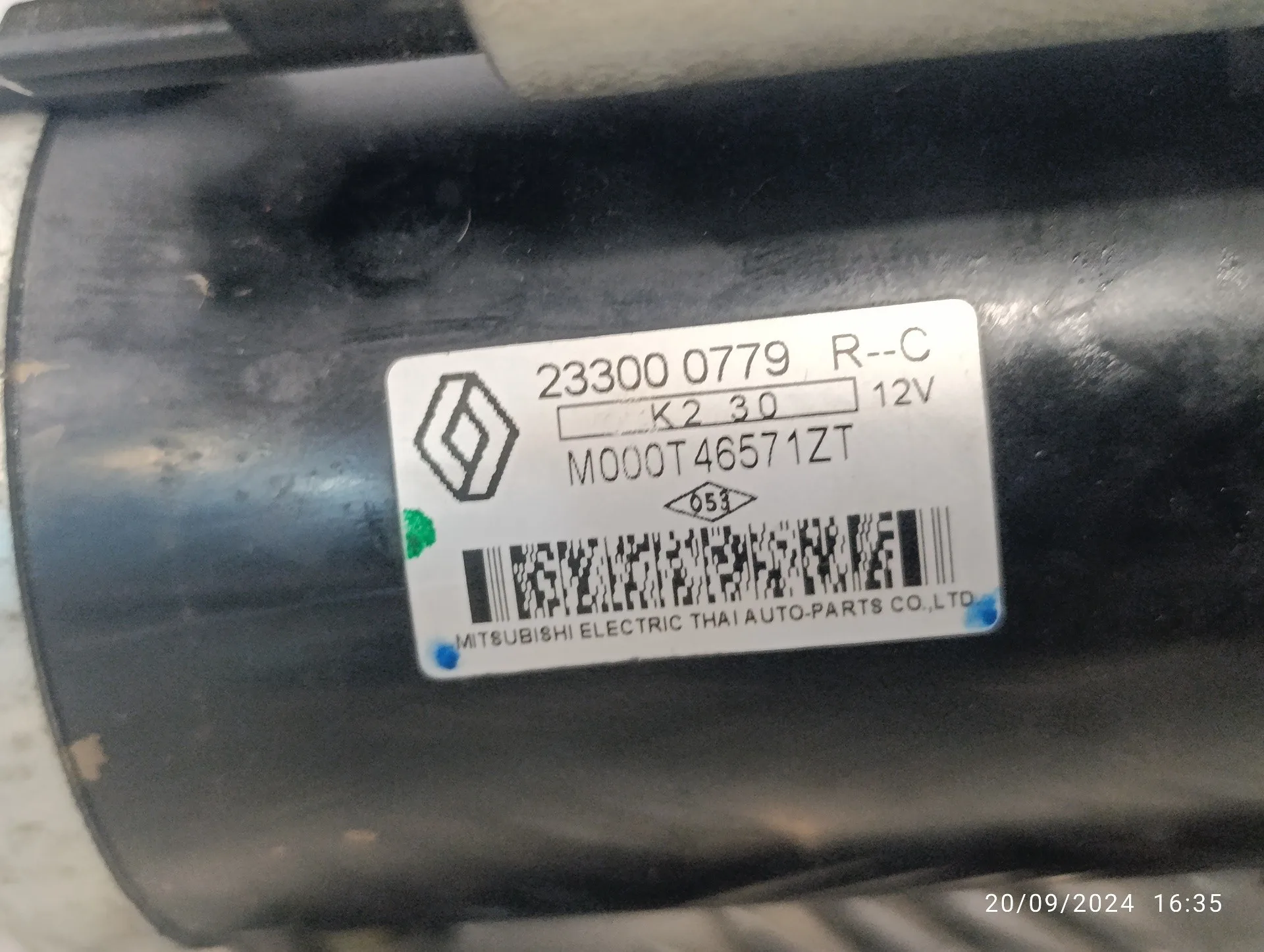 Motor Arranque para Dacia Sandero