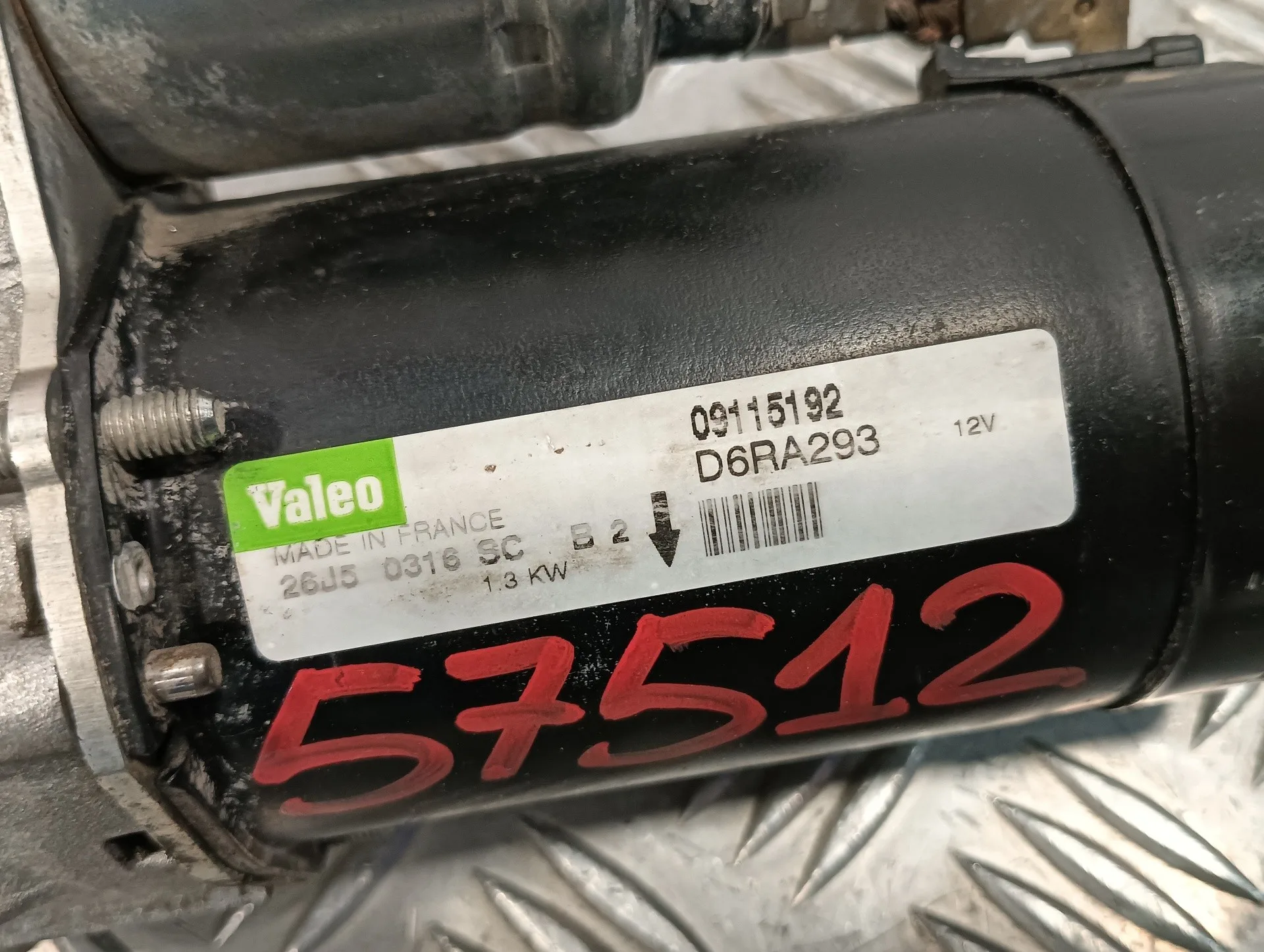 Motor Arranque para Opel Corsa C