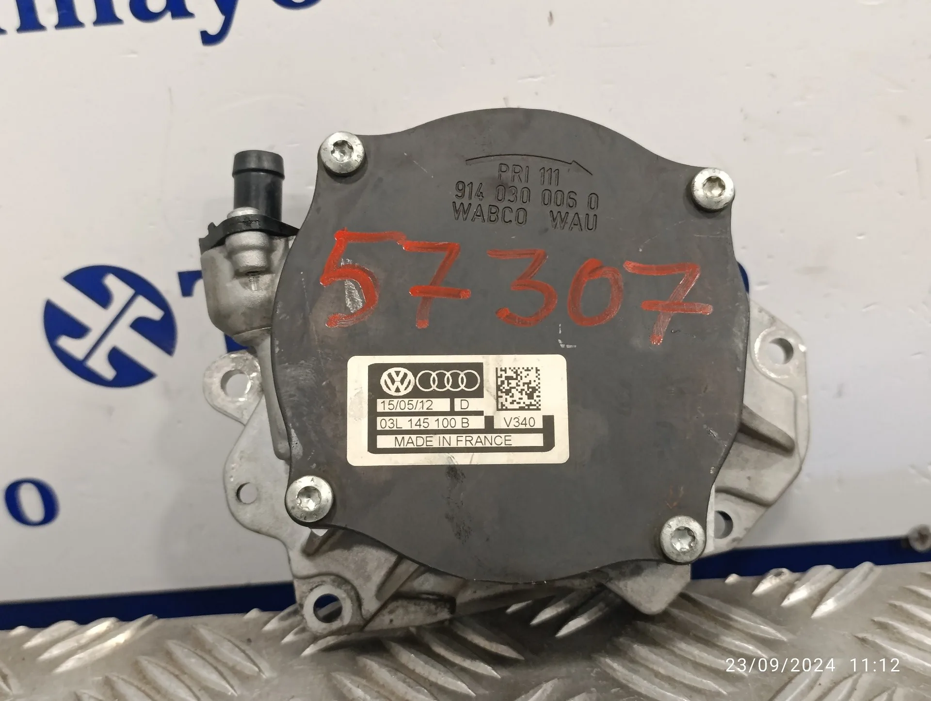 Depresor Freno / Bomba Vacio para Seat Altea (5P1)