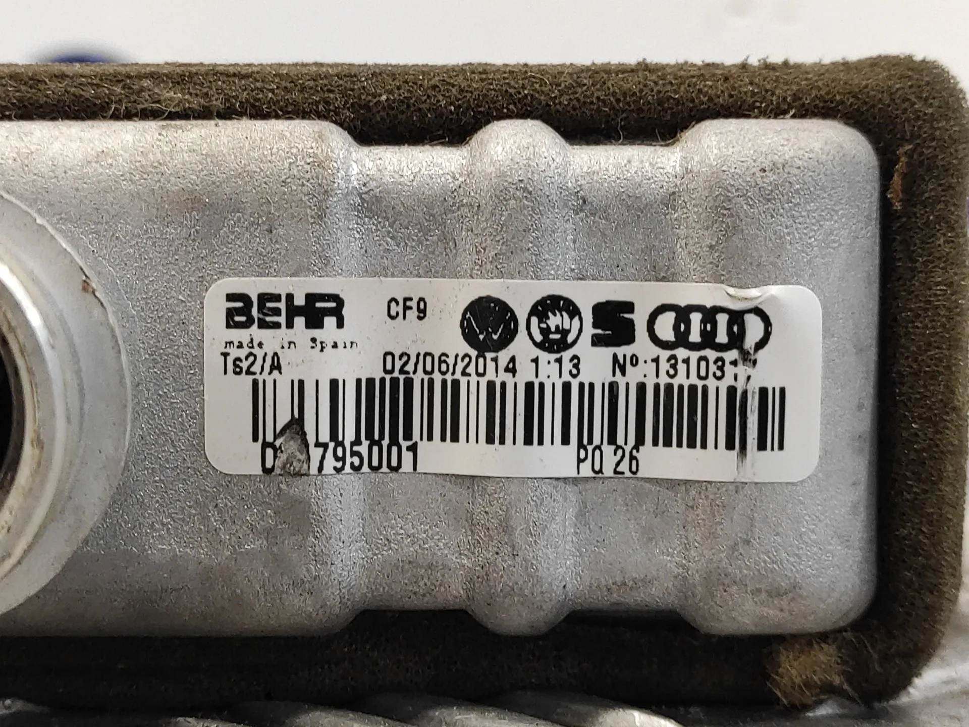 Radiador Calefaccion / Aire Acondicionado para Volkswagen Polo (6R1)