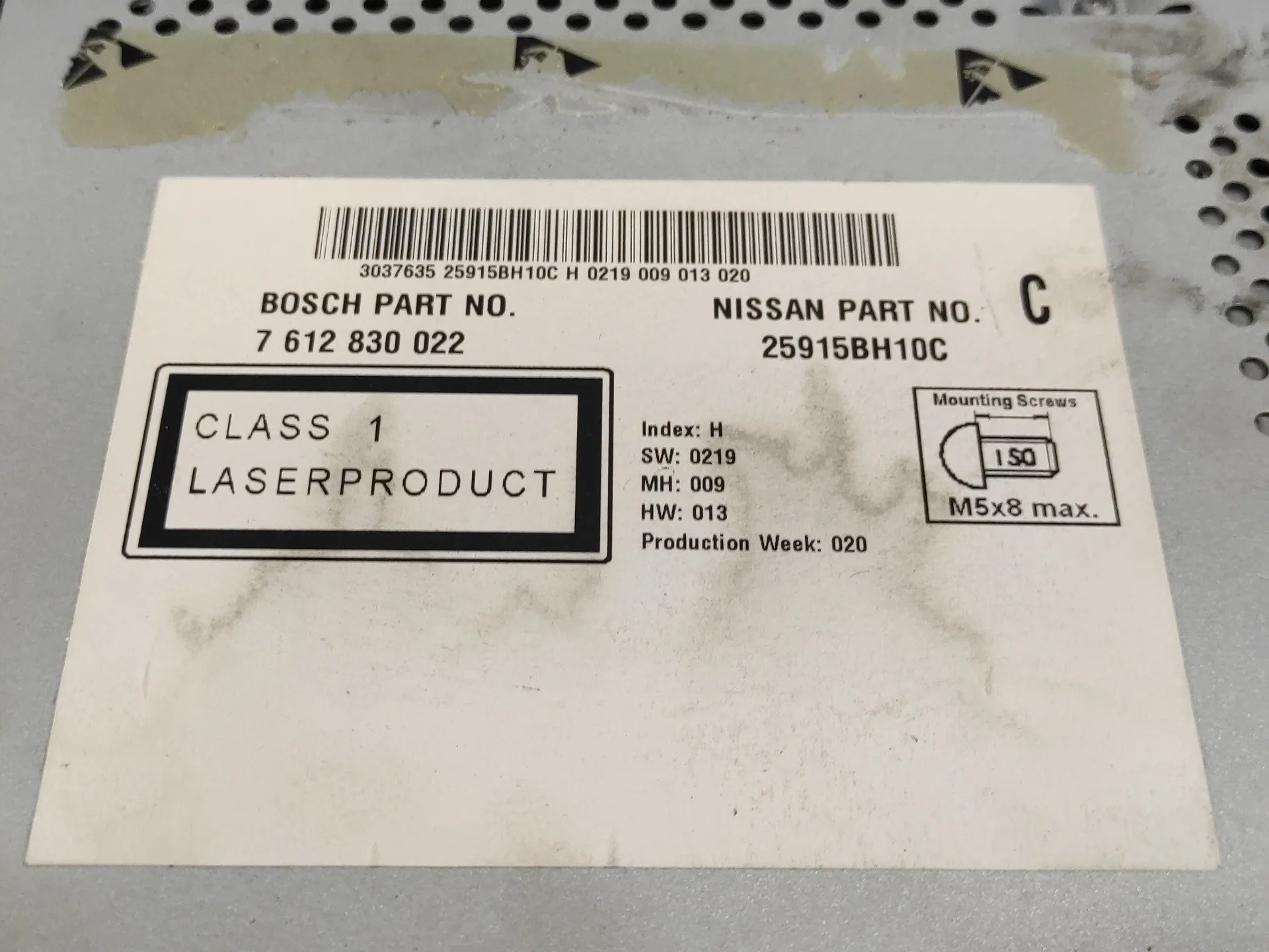 Sistema Audio / Radio Cd para Nissan Qashqai (J10)