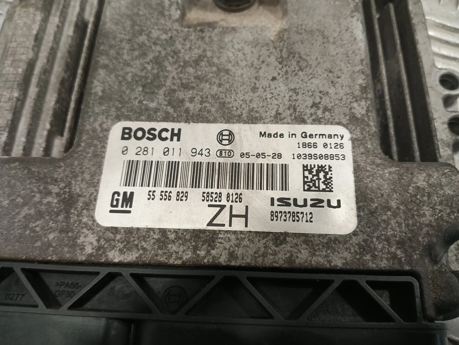 Centralita Motor Uce para Opel Astra Gtc