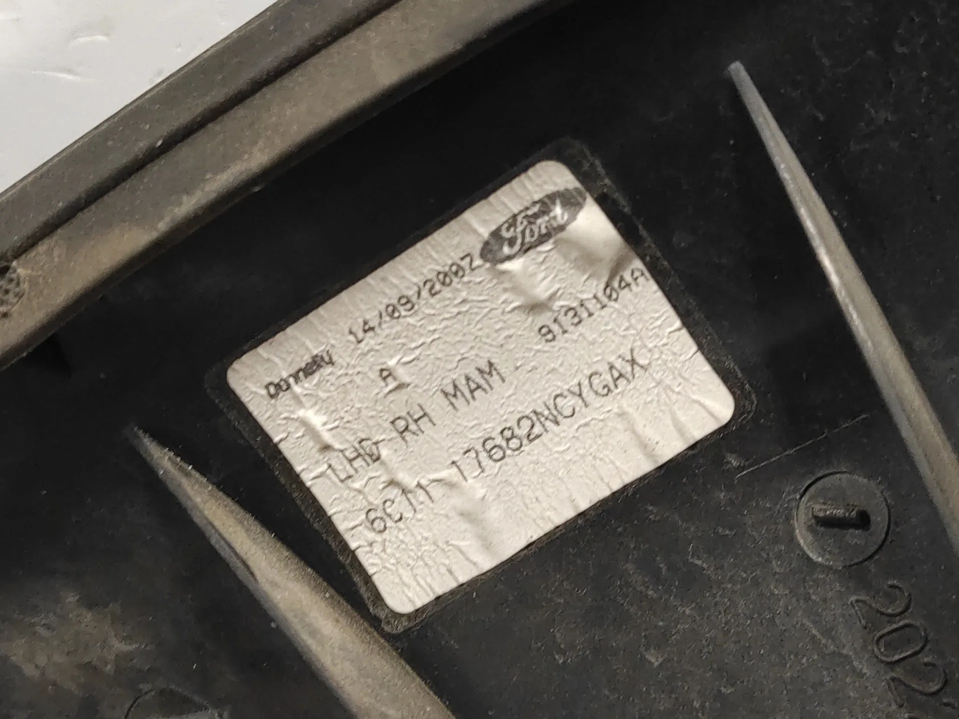 Retrovisor Derecho para Ford Transit Combi '06
