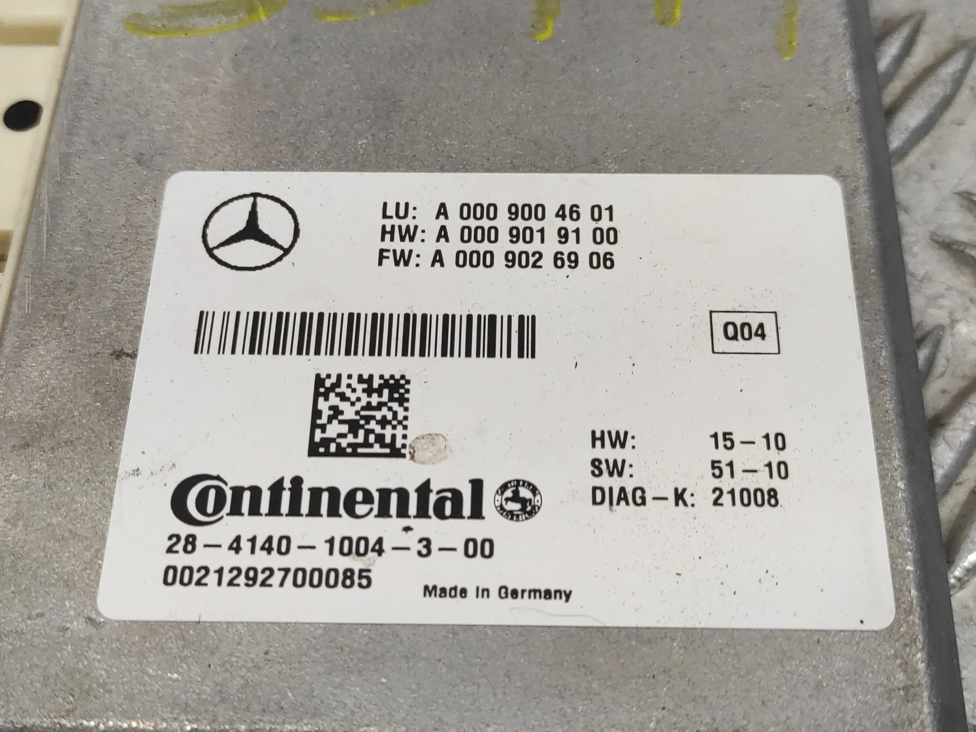 Modulo Electronico para Mercedes-Benz Clase E (W212) Lim.