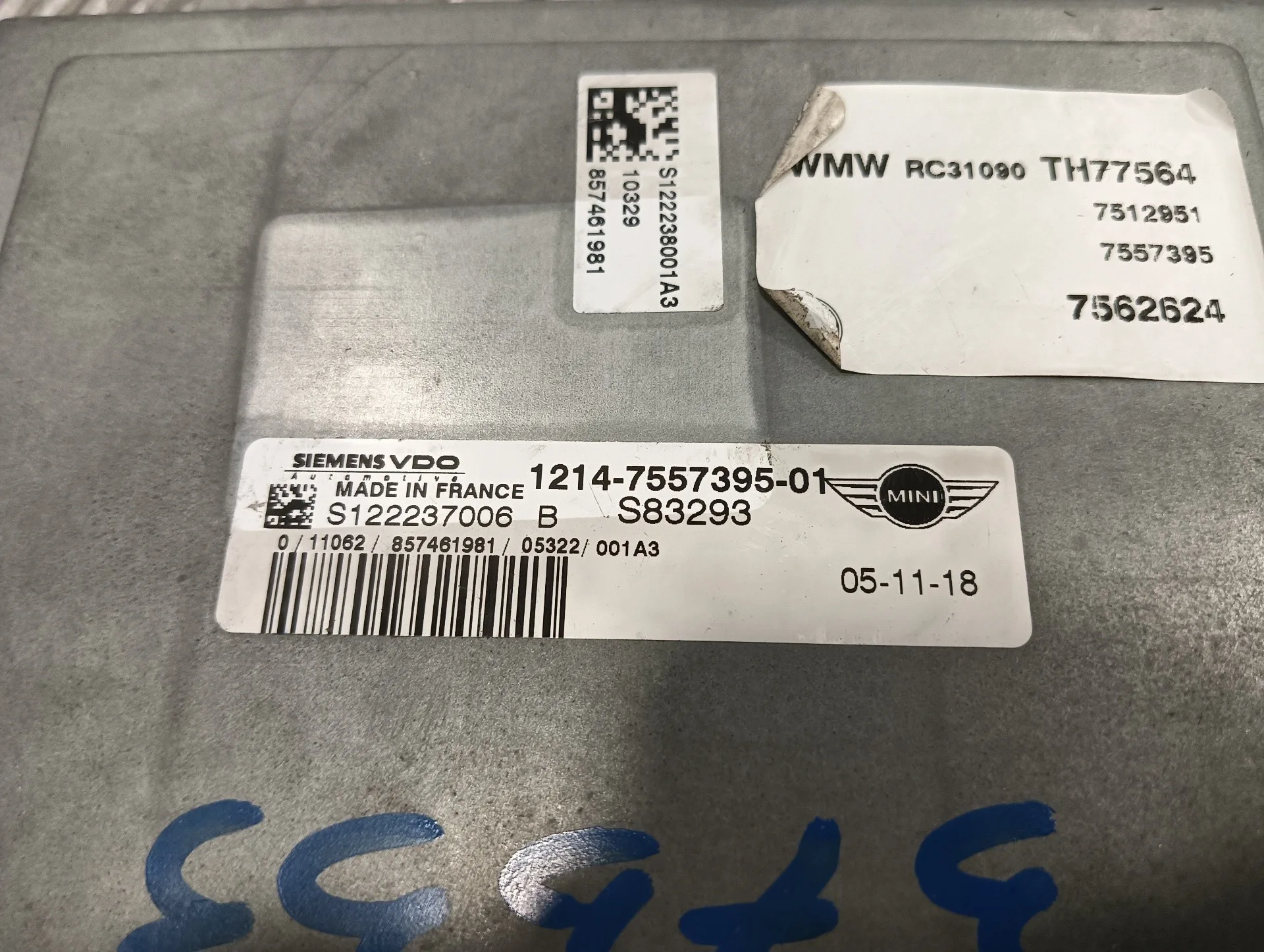 Centralita Motor Uce para Bmw Mini (R50,R53)