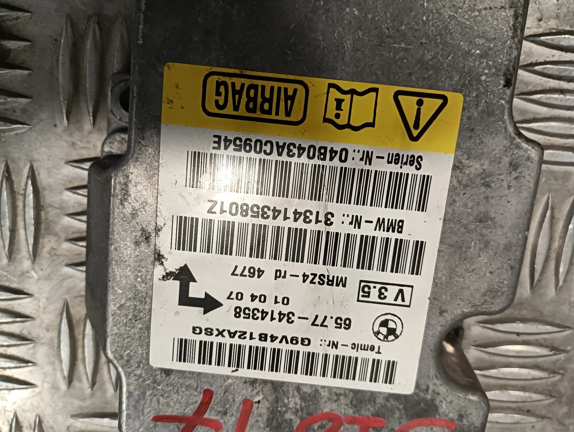 Centralita Airbag para Bmw X3 (E83)
