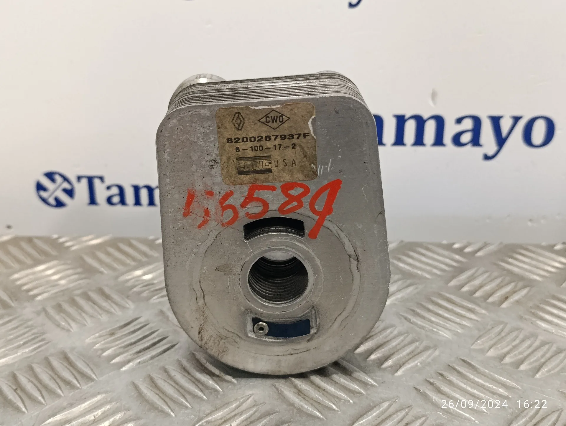Enfriador Aceite Motor para Renault Scenic Ii