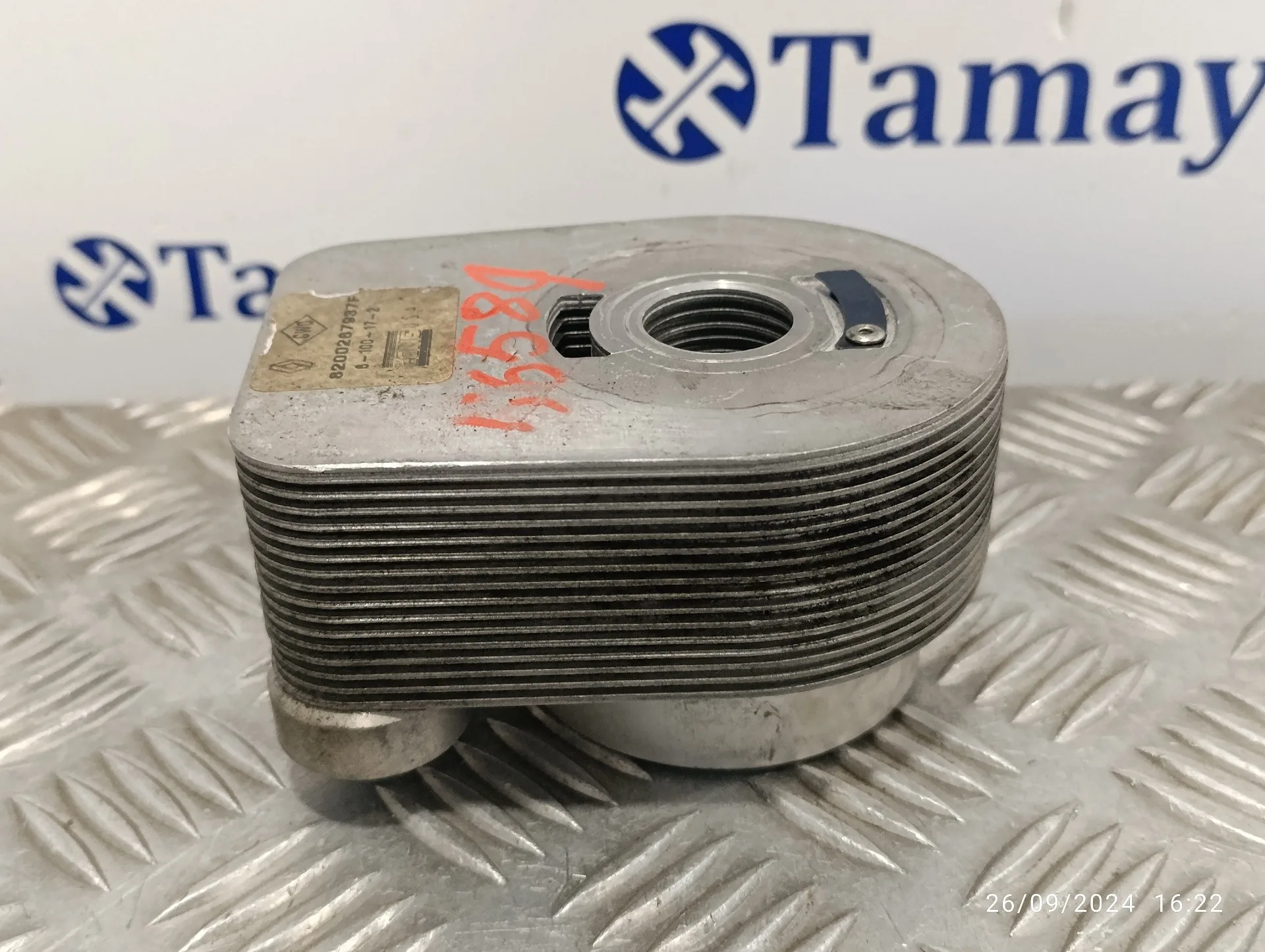 Enfriador Aceite Motor para Renault Scenic Ii