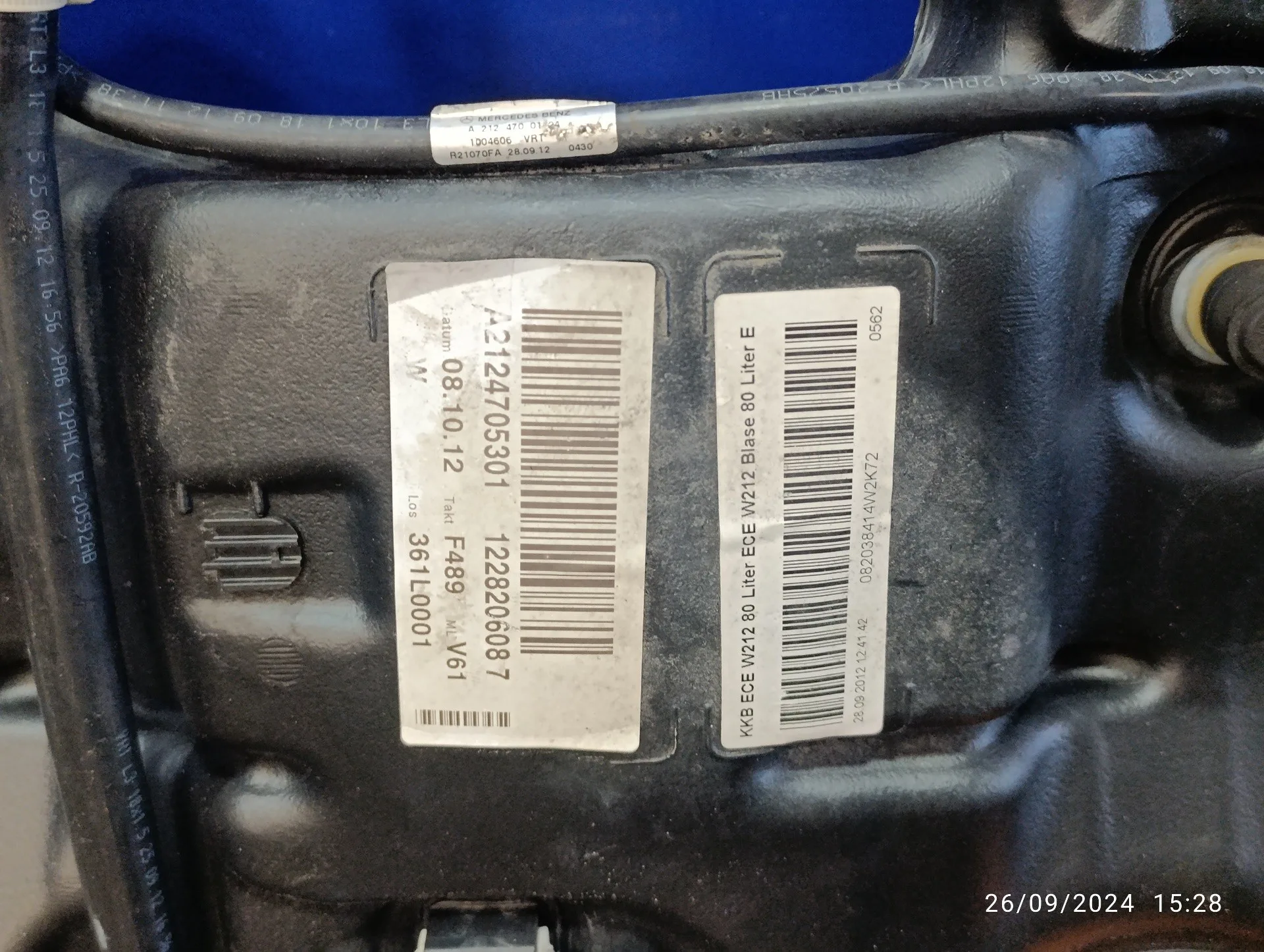 Deposito Combustible para Mercedes-Benz Clase Cls (W218)