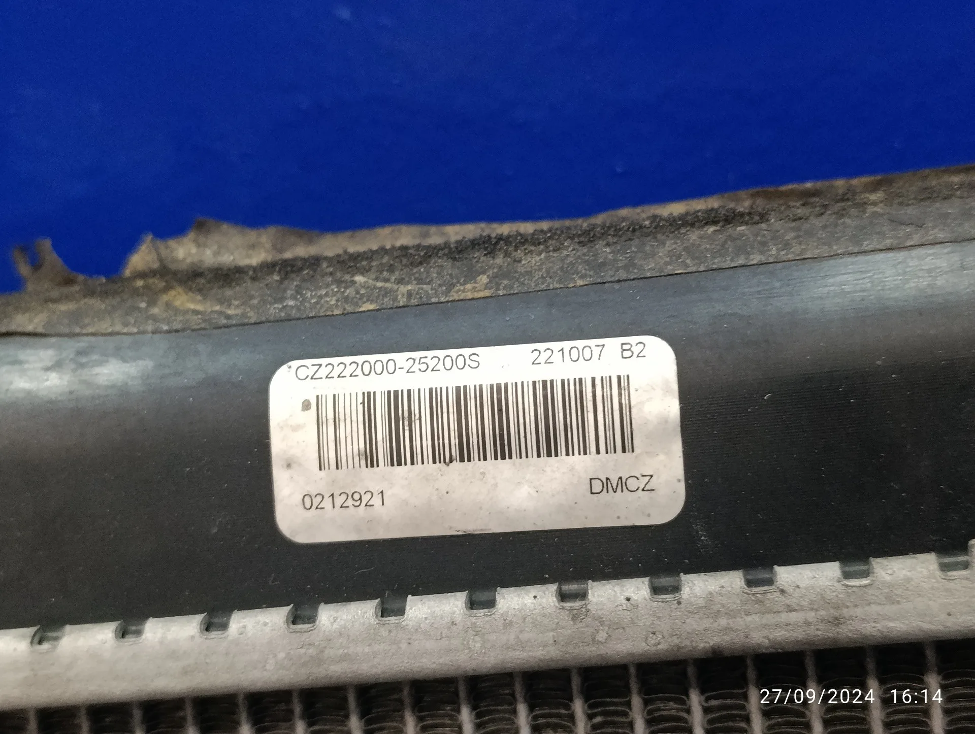 Radiador Agua para Suzuki Swift Berlina (Mz)