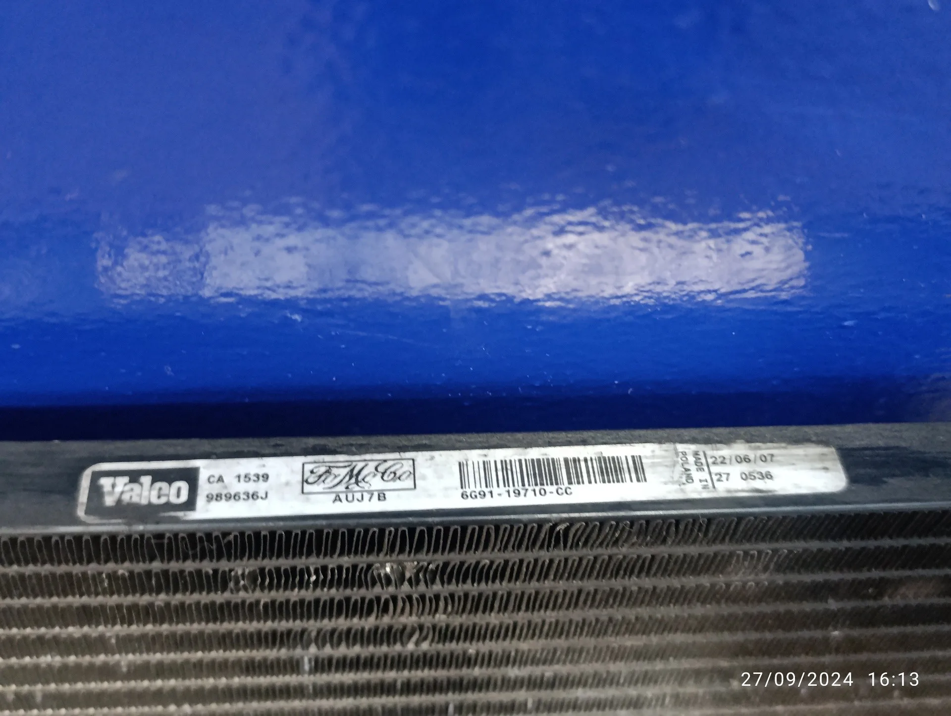 Condensador / Radiador Aire Acondicionado para Land Rover Freelander (Lr2)