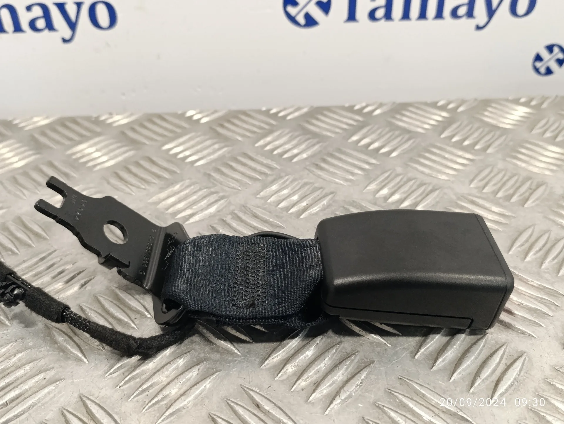 Enganche Cinturon Trasero Izquierdo para Opel Corsa F