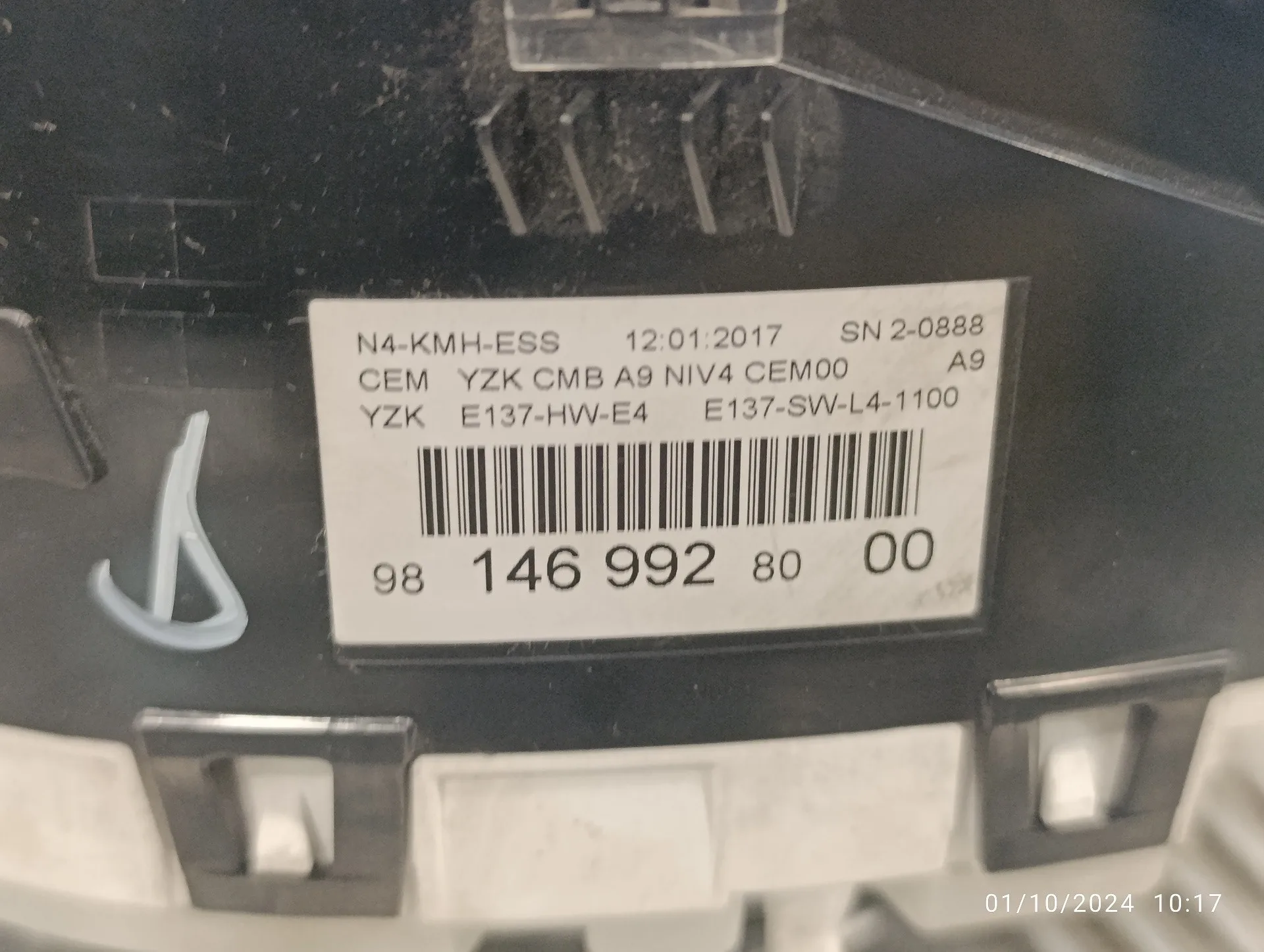 Cuadro Instrumentos para Peugeot 2008 (--.2013->)