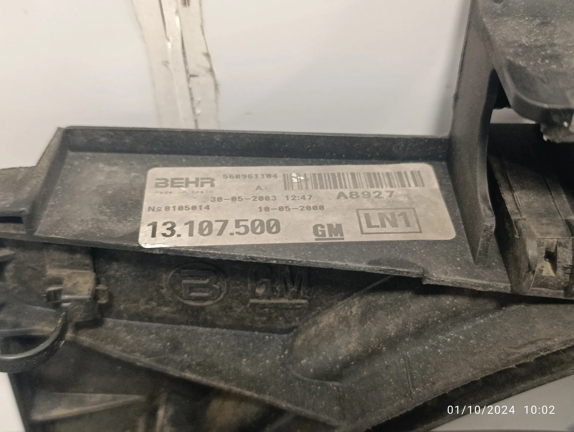 Electroventilador para Opel Corsa C