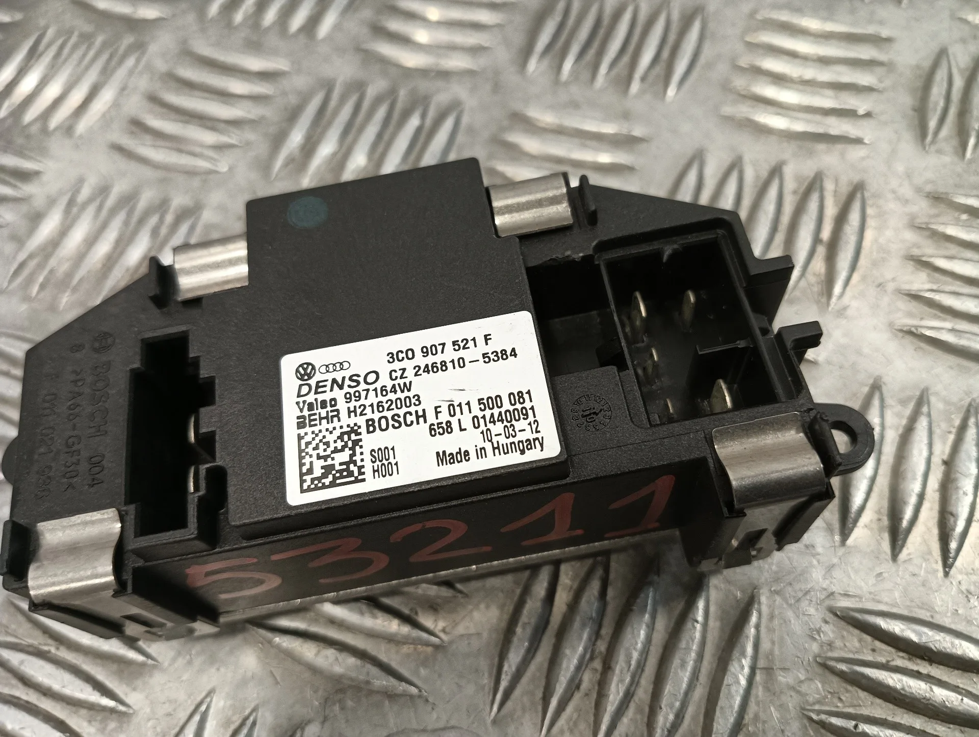 Resistencia Calefaccion para Volkswagen Golf Vi (5K1)