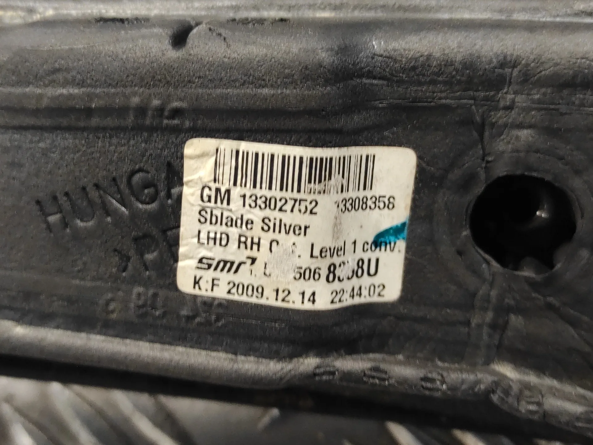 Retrovisor Derecho para Opel Astra J Lim.