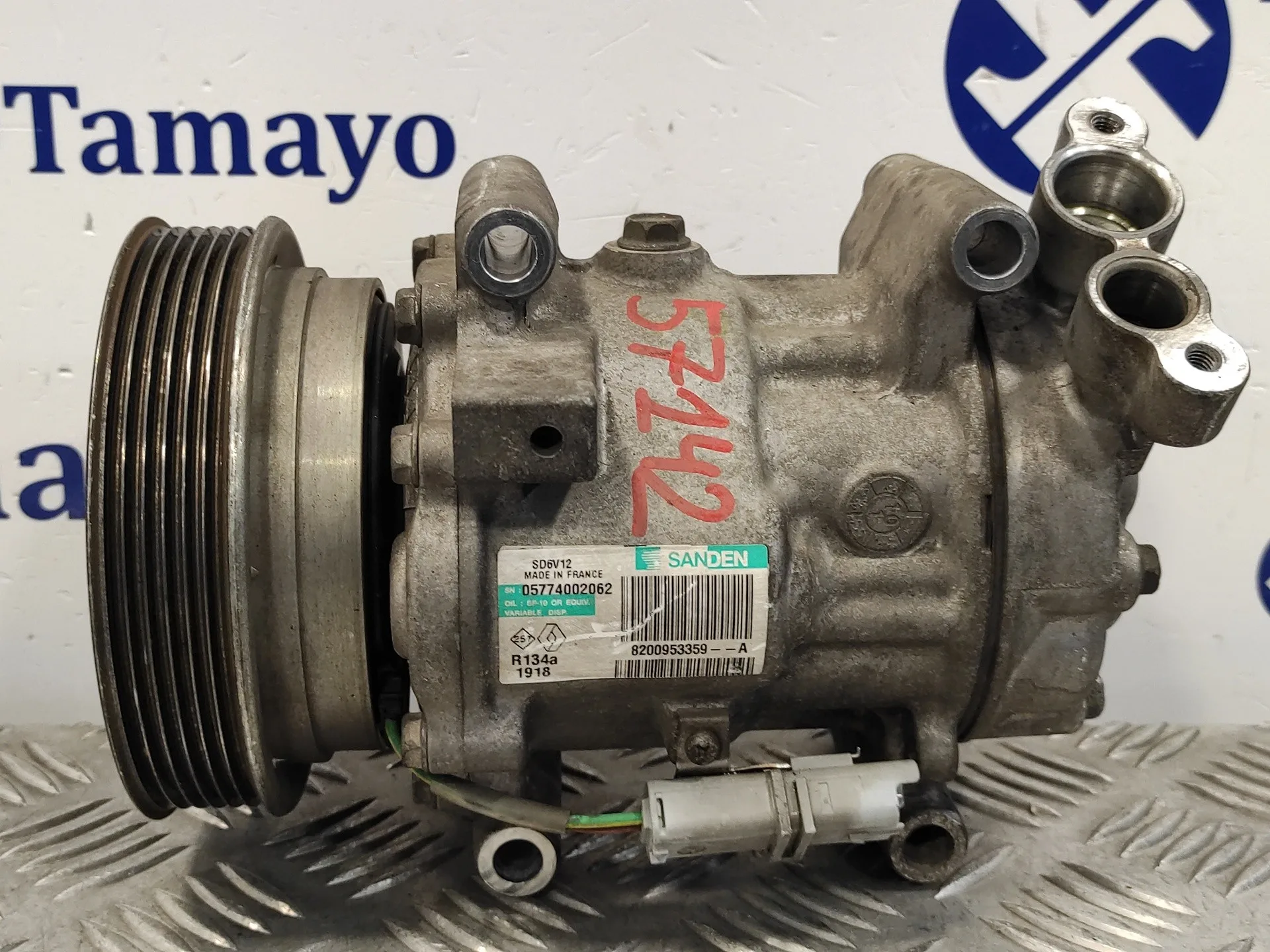 Compresor Aire Acondicionado para Renault Clio Iii