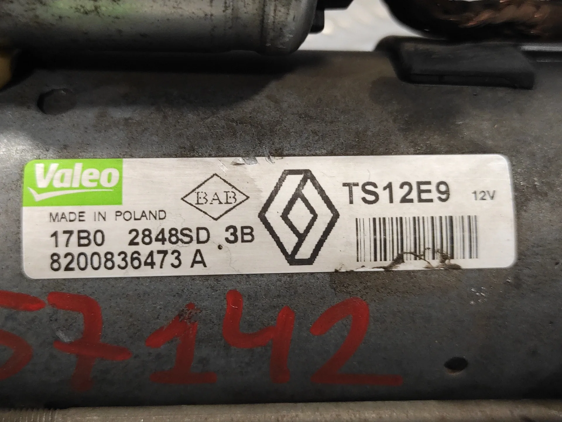 Motor Arranque para Renault Clio Iii