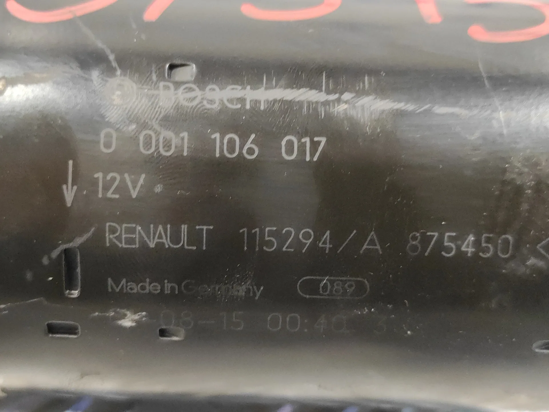 Motor Arranque para Renault Espace / Grand Espace (Je0)