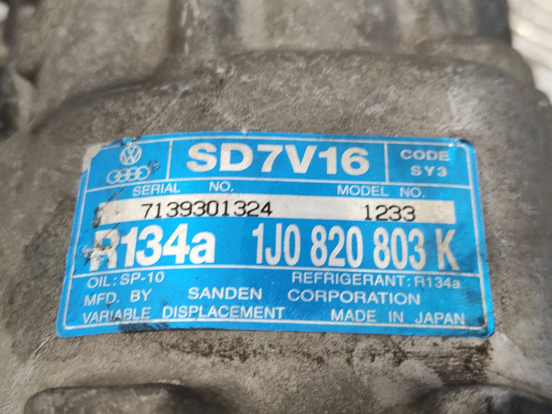 Compresor Aire Acondicionado para Volkswagen Golf Iv Berlina (1J1)