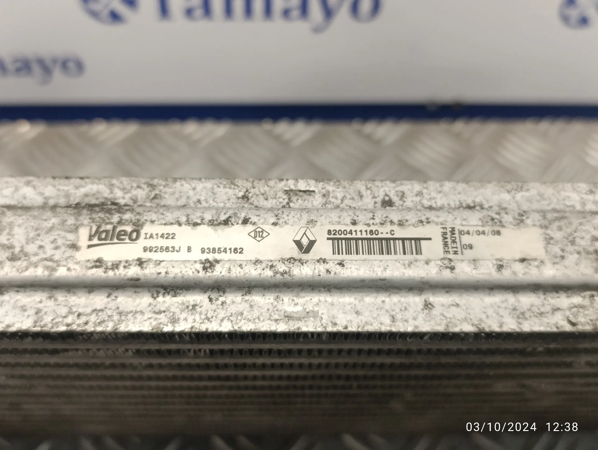 Intercooler para Renault Trafic Combi (Ab 4.01)