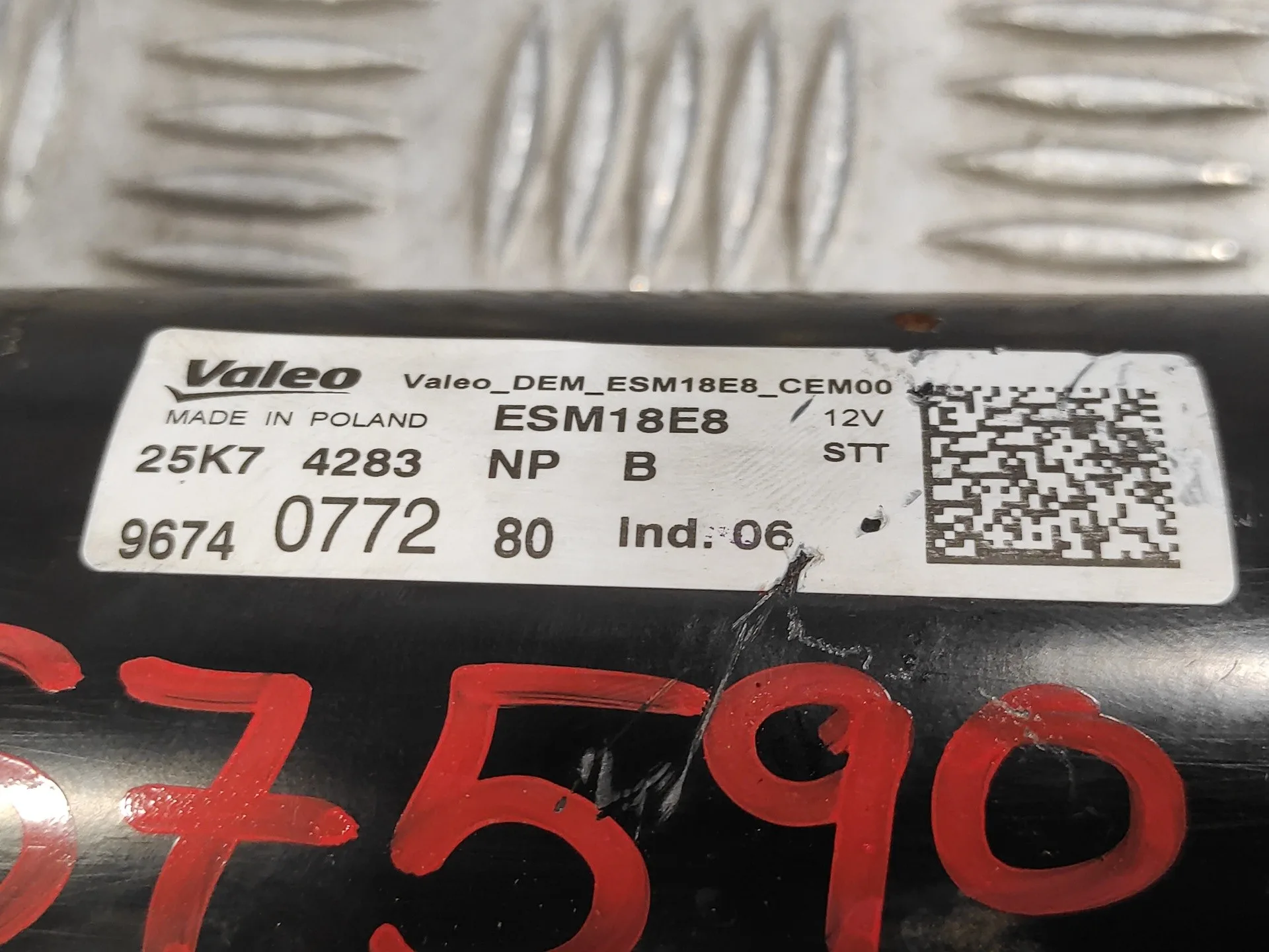 Motor Arranque para Peugeot 2008 (--.2013->)