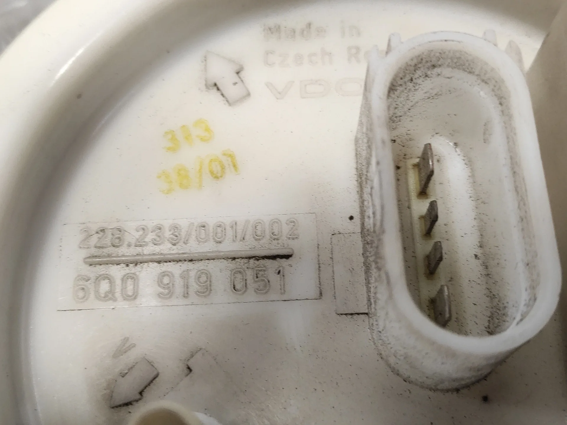 Aforador para Skoda Fabia (6Y2/6Y3)