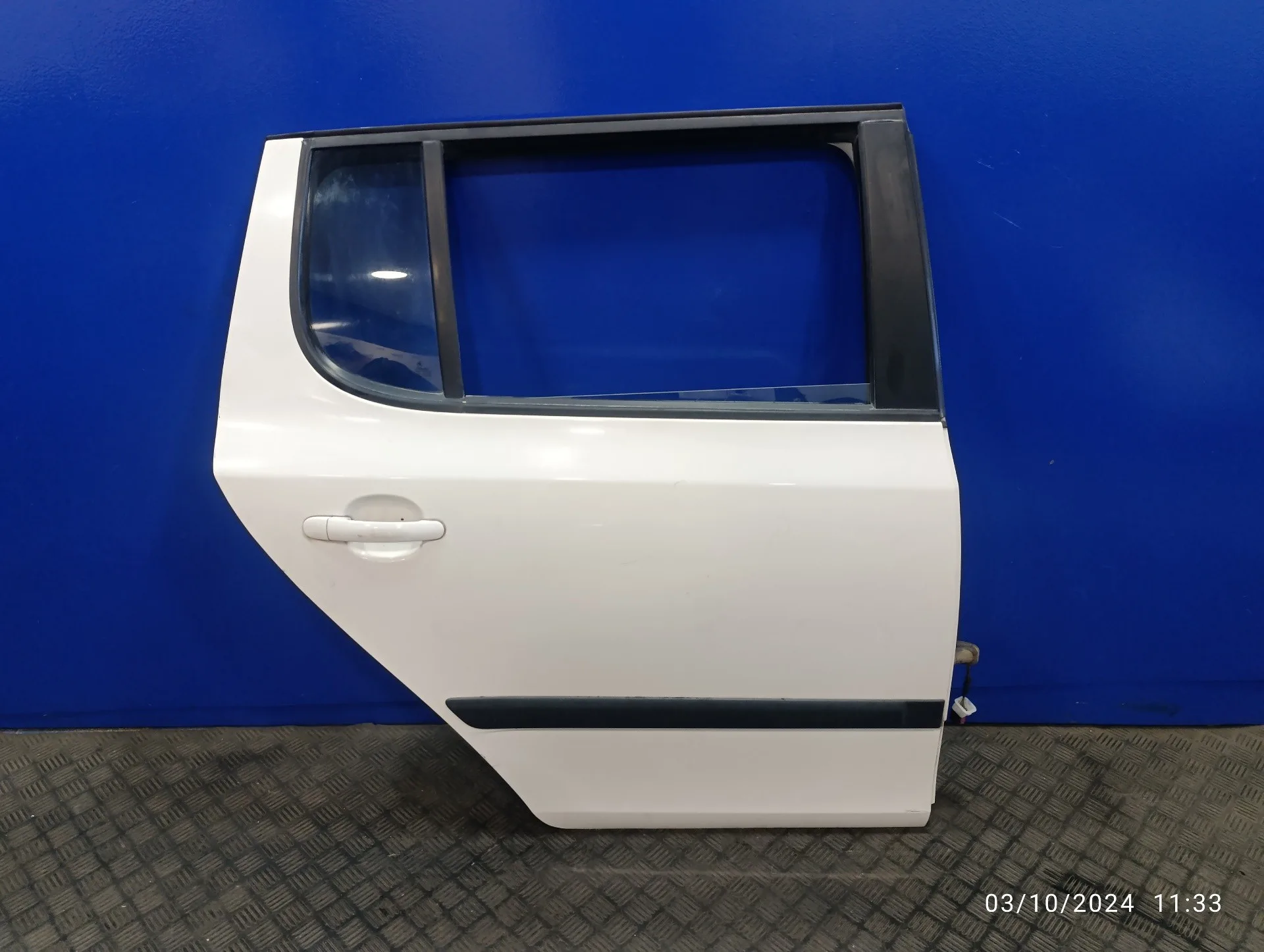 Puerta Trasera Derecha para Skoda Fabia (5J2 )