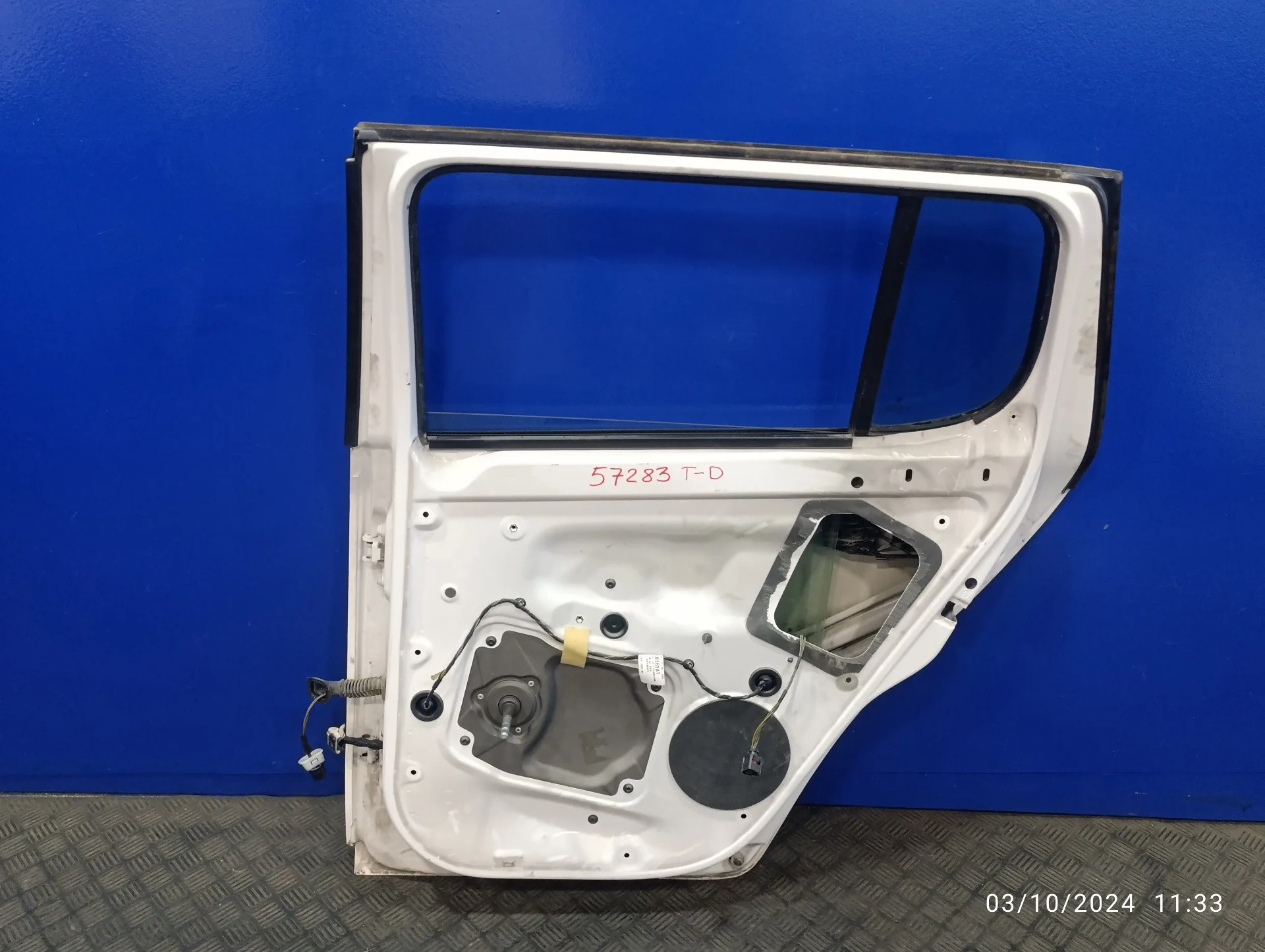 Puerta Trasera Derecha para Skoda Fabia (5J2 )
