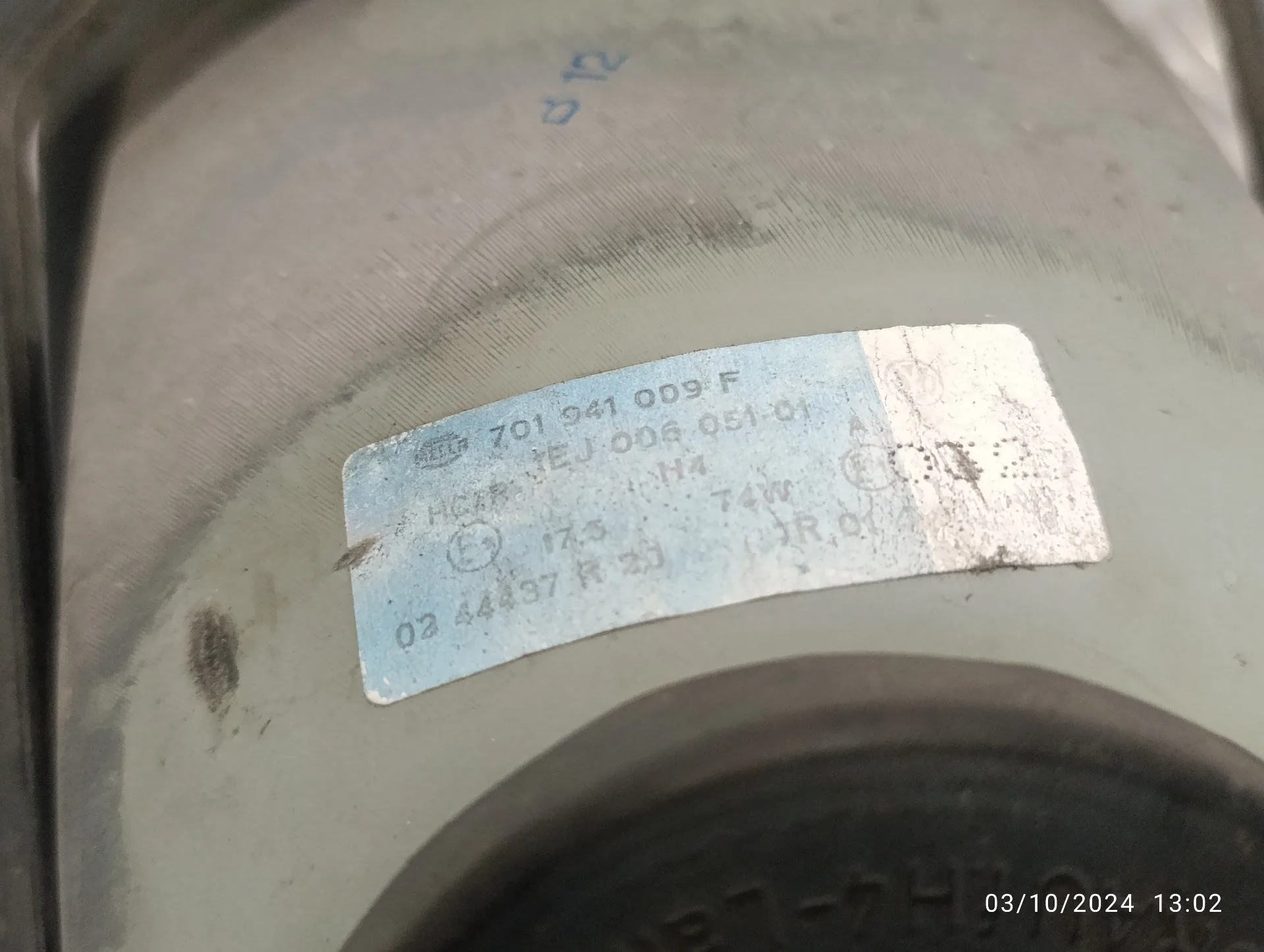 Faro Izquierdo para Volkswagen T4 Bus (Mod. 1991)
