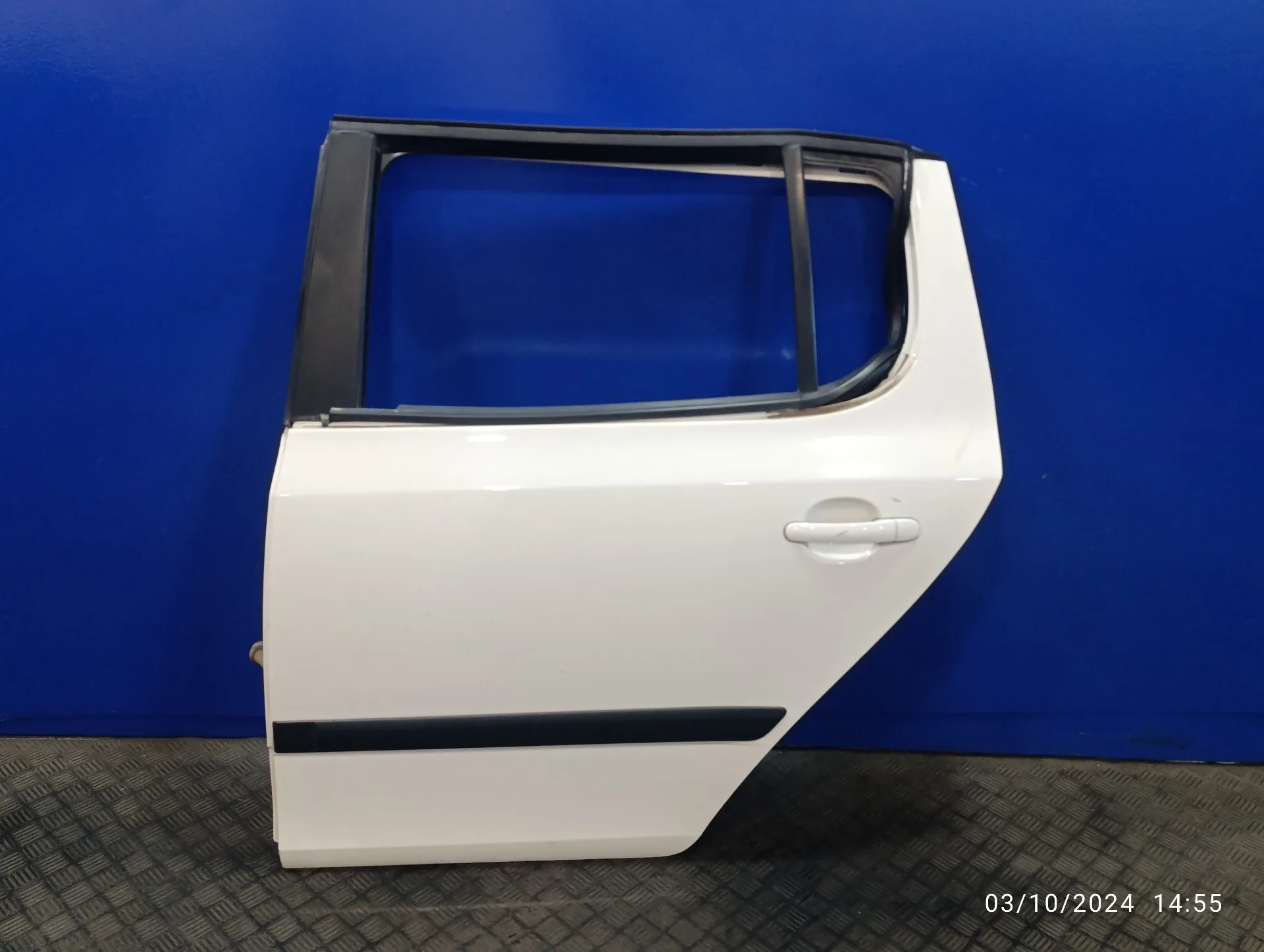 Puerta Trasera Izquierda para Skoda Fabia (5J2 )